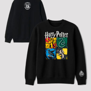 Polera Harry 4 casas hogwarts